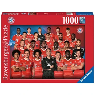 Afbeelding van Ravensburger Puzzle 17127 FC Bayern Saison 2022/2023 1000 Teile München für Erwachsene und Kinder ab 14 Jahren