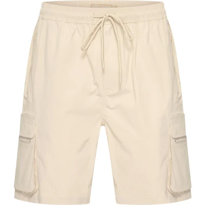 Afbeelding van Mario Russo Cargo Short Zeno Korte broek heren met zakken broeken Shorts Wandelbroek Werkbroek Beige