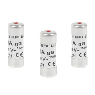 Afbeelding van Debflex 715286 3 zekering met controlelampje 8,5 x 23, 10 A, 230 V