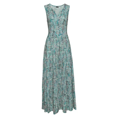 Afbeelding van Vivance Maxi jurk met print all over