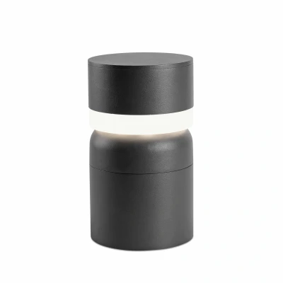 Afbeelding van FARO BARCELONA LED sokkellamp Sete, donkergrijs