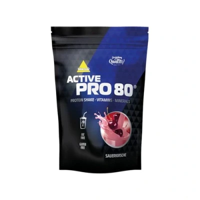 Afbeelding van Inkospor Active Pro 80 Protein Shake, zure kersen, 500g zak