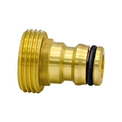 Afbeelding van VARIOSAN Steeksysteem kraanaansluiting met buitendraad 13095, 1/2&quot; AG, messing blank
