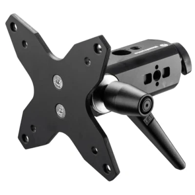 Afbeelding van Manfrotto TetherGear Braccio VESA per Monitor, Mount Schermo o TV, Portata Massima 30 Kg, con Foro Filettato 3/8 e Attacco Femmina 16mm, Compatibilità 75x75mm 100x100mm, MLTSA1001B