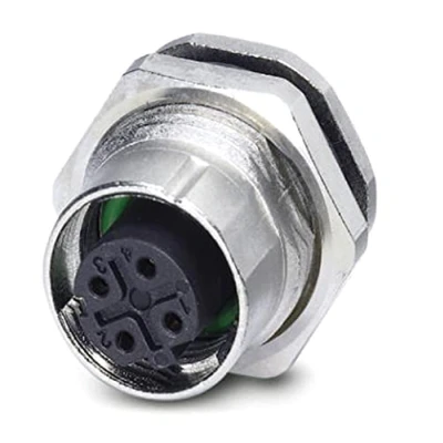 Afbeelding van Phoenix Contact 1553006 Sensor/actuator inbouwconnector M12 Aantal polen: 4 Bus, inbouw 20 stuk(s)