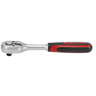 Afbeelding van KS Tools 922.1590 1/4 Ultimate ratel 72 tanden, rood/zwart