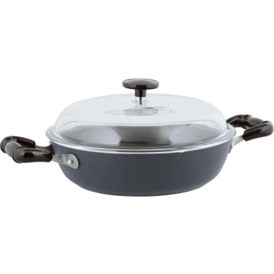 Afbeelding van Sauteerpan Vintage Grijs 24 cm incl deksel Sambonet