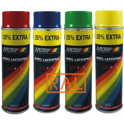 Afbeelding van motip universeel ral 3000 04105 500 ml