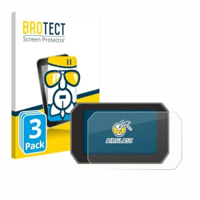 Afbeelding van BROTECT Screenprotector voor Yamaha Tracer 9 GT+ 2025 Folie Beschermfolie Beschermglas transparant (3 Stuks)