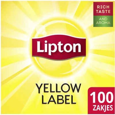 Afbeelding van Lipton FGS Thee Yellow Label (100 x 1,5gr)