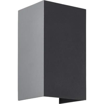 Afbeelding van Brilliant Hilly G90962A63 LED buitenlamp (wand) Lichtbron niet vervangbaar 8 W Grijs