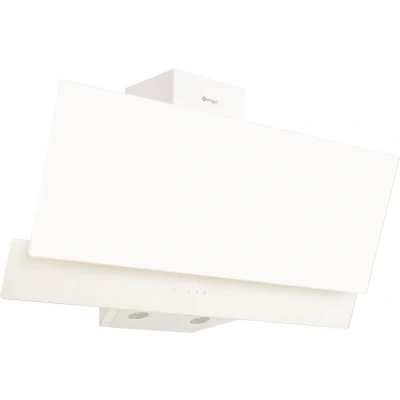 Afbeelding van Wiggo WE E923G(C) Schuine Afzuigkap 90cm Creme Dubbel Glas