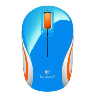 Afbeelding van Logitech M187 Mini Blauw Draadloze Muis