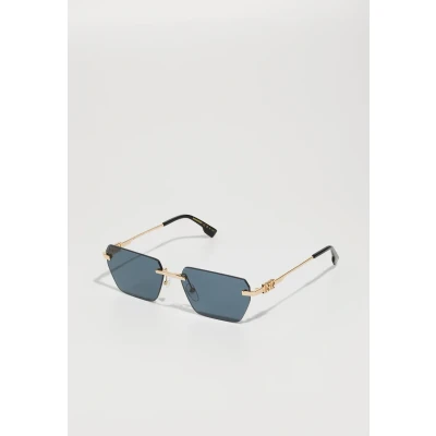 Afbeelding van Dsquared2 Uomo D2 0102/S 807/2K Occhiali da sole Metallo Oro Grigio Squadrata Normale Antiriflesso