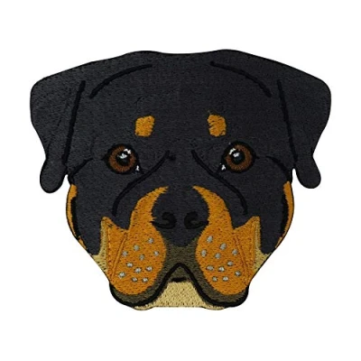 Afbeelding van Rottweiler Hondenpatch om op te strijken, hondenpatches, dierenstrijkpatches, kinderpatches, pootpatches voor kinderen Finally Home