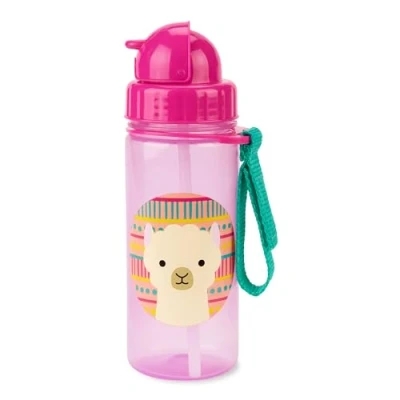 Afbeelding van Skip Hop Zoo Straw Bottle PP Lama