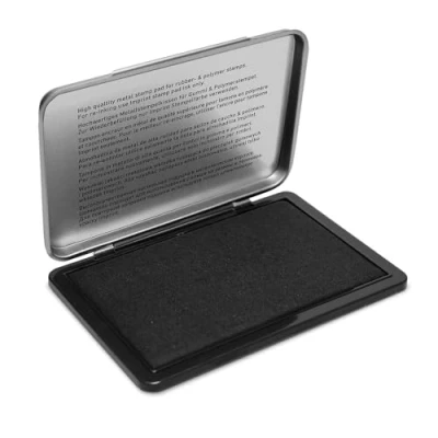 Afbeelding van Imprint 9073M handstempelkussen metaal, afm. 125x80mm., zwart