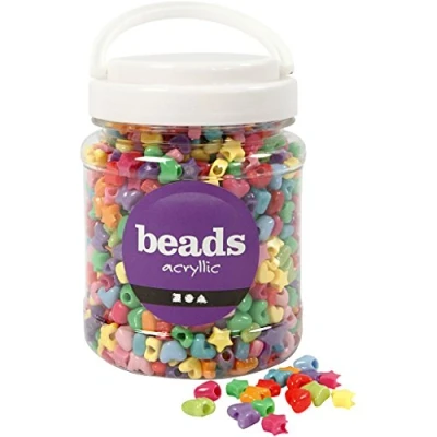 Afbeelding van Figurenmix, d: 10 mm, gatgrootte 3,5 700 ml, diverse kleuren