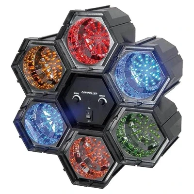 Afbeelding van E Lektron 6 kanaals 282 LED lichtorgel looplicht + audio