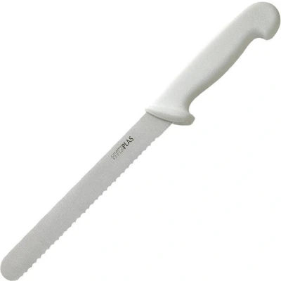 Afbeelding van Hygiplas broodmes 20,5cm wit
