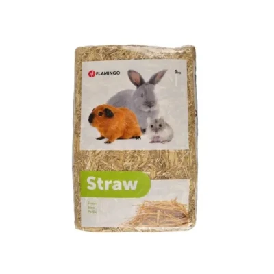 Afbeelding van Flamingo Bodembedekking Stro 1 kg