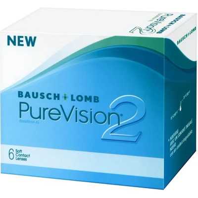 Afbeelding van +5.25 PureVision®2 6 pack Maandlenzen BC 8.60 Contactlenzen