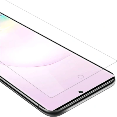 Afbeelding van Cadorabo Screenprotector geschikt voor Samsung Galaxy NOTE 20 PLUS Pantser film Beschermende in KRISTALHELDER Geharde (Tempered) display beschermglas 9H hardheid met 3D Touch
