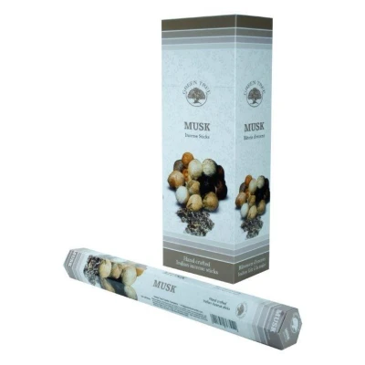 Afbeelding van Green Tree Wierook Musk, 20 stuks