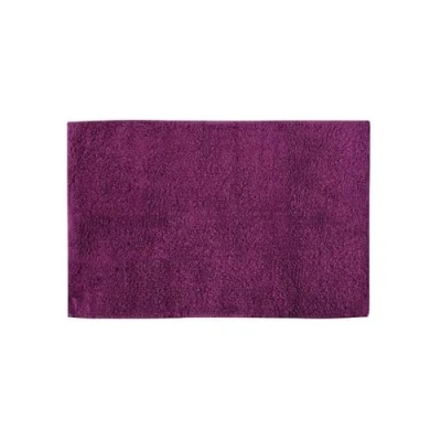 Afbeelding van MSV Badkamerkleedje/badmat voor op de vloer paars 45 x 70 cm Badmatjes