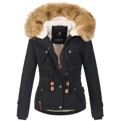 Afbeelding van Navahoo Winterjas, Dames, Maat: Large, Schwarz