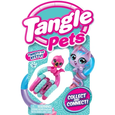 Afbeelding van Tangle Jr. Pets Linky the Flamingo Fidget Toy