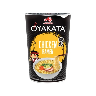 Afbeelding van Oyakata Instant Ramen Noodles Sojasaussmaak in cup 63 g