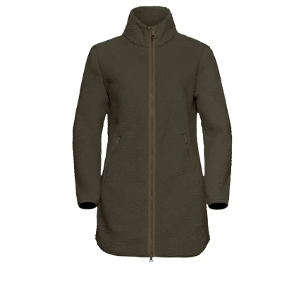 Afbeelding van Jack Wolfskin HIGH CURL Wintermantel, Dames, Maat: Large, Obsidian moss