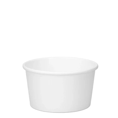 Afbeelding van Kartonnen soepbeker 400ml wit