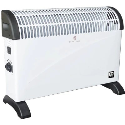 Afbeelding van SHX07KV2000 Convector 20 m² 2000 W Wit, Zwart