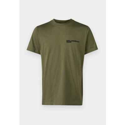 Afbeelding van Karl Lagerfeld Jeans Tshirt basic, Heren, Maat: Small, Ivy green