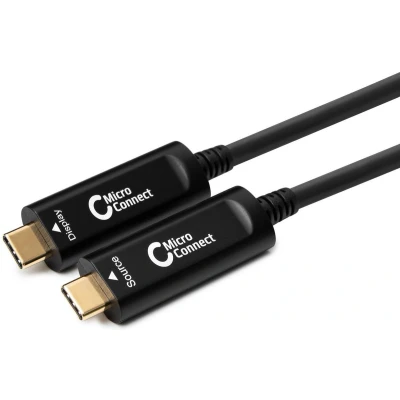 Afbeelding van Microconnect USB3.1CC20OP USB kabel 3.2 Gen 2 (3.1 2) 20 m C Zwart
