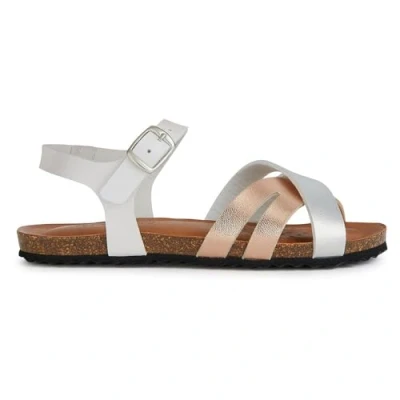 Afbeelding van GEOX J SANDAL CHILENE GIR Wit 26 EU