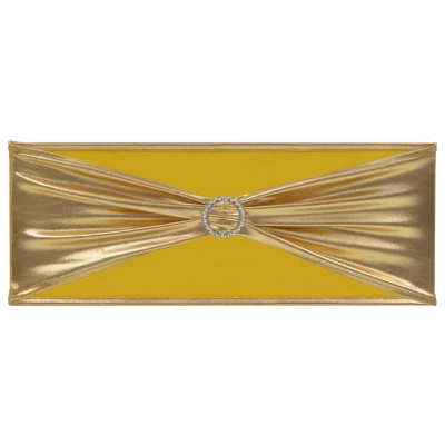 Afbeelding van 25 st Stoellint met diamant stretch goud