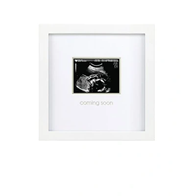 Afbeelding van Pearhead Coming Soon Sonogram Frame, Genderreveal Ultrasound Picture Nursery Wall Décor, Wit