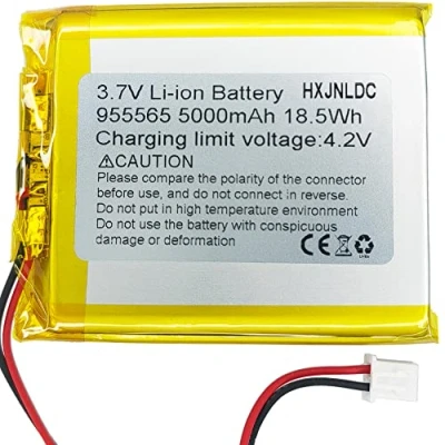 Afbeelding van VDC 3.7 V 5000 mAh 955565 li ion lithium polymeer batterij vervanging voor DIY 5 elektronisch product, mobiele energie opslag voeding