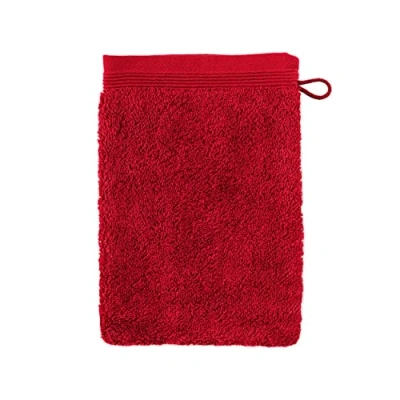 Afbeelding van möve Superwuschel washandje 20 x 15 cm van 100% katoen, ruby