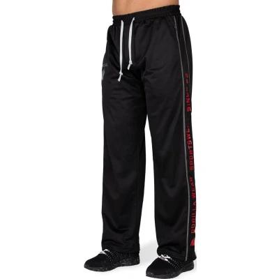 Afbeelding van Gorilla Wear Functional Mesh Trainingsbroek Zwart/Rood S/M