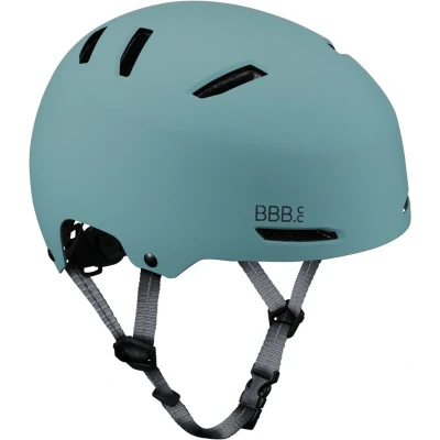 Afbeelding van BBB Cycling Wave Kinderhelm Fiets Fietshelm Kinderen Sporthelm Kind Mat Groen Maat M BHE 150