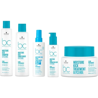Afbeelding van Droog haar pakket Schwarzkopf BC Moisture Kick bundel/set/pakket Haibu by Kapperskorting.com