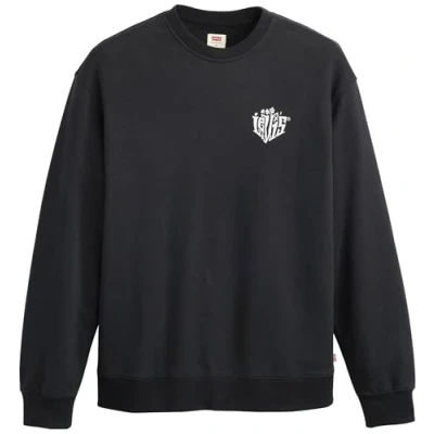 Afbeelding van Levi&#039;s Graphic CREW Sweater, Heren, Maat: XL, Caviar