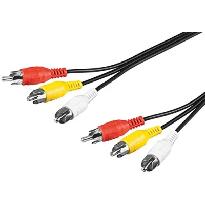 Afbeelding van Tulp composiet audio video kabel 5 meter