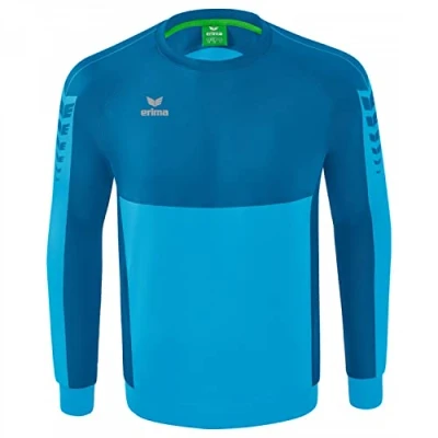 Afbeelding van Erima Six Wings Sweatshirt Kinderen Curaçao Maat: 128