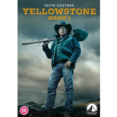 Afbeelding van Yellowstone Seizoen 3 DVD Import zonder NL ondertiteling