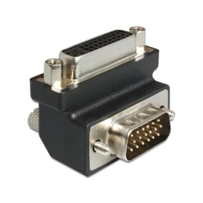 Afbeelding van Adapter DVI 24+5 Bu &gt; VGA St(15) 90 haaks Delock